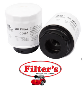 C0080 OIL FILTER Volkswagen   RYCO Z794 WESFIL WCO198 SAKURA C31081 C-31081 VAG 03C 115 561 D  03C115561D VAG 03C 115 561 H 03C115561H VAG 03C115561E