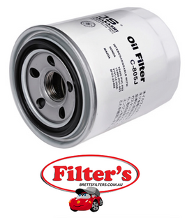 C805J OIL FILTER  FORD COURIER (PETROL) 2.6L EFI 1992-2/99   2.6L EFI 2/99-08 PROBE ST SU SV 2.5L V6 1994-1998 RAIDER UV 2.6L 1991-1998 TELSTAR AT, AV, AX V6 2.5L