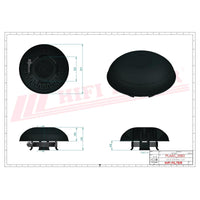 CP 062124056 P CP062124056P RAIN CAP HIFI BUY AT BRETTS TRUCK .COM.AU FITS SAH 02B06SDM001  SAH02B06SDM001