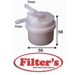 FS146J FUEL FILTER FOR TOYOTA DYNA PETROL YU62R - 2.2L - 1986-1991 TOYOTA HIACE PETROL 2.0L - PETROL 2Y & 3Y ENGINE - 1983-1989 TOYOTA LITEACE    Z197 BUY ON-LINE