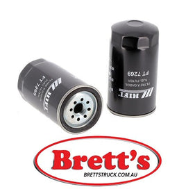 FT 7269 FT7269 FUEL FILTER HIFI BTP  FT7269  SUMITOMO SH120, SH120-2, SH120-3, SH125X-3, SH125XU-3, SH160-3, SH200, SH200-2, SH290-3, SH300-2, SH350, SH400-2, SH450LHD