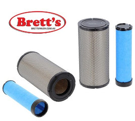 KA160090 AIR FILTER KIT OUTER AND INNER SET KOMATSU PW118MR-11,PW138 MR-11E0,PW148-11,PW148-11E0