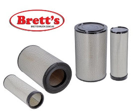 KA160091 AIR FILTER KIT OUTER AND INNER SET DEVELON DX300LC-7,DX300LC-7K,DX300LC-7SLR,DX350LC-7K,DX380DM-7,DX380LC-7K, DX420LC-7K,DX490LC-7K,DX530DM-7,DX530LC-7K,DX530LC-7SLR