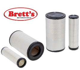 KA160147 AIR FILTER KIT OUTER AND INNER SET HIDROMEK HY259039098