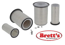 KA16993 AIR FILTER KIT OUTER AND INNER SET DONALDSON X006244 FLEETGUARD AA2920  KOMATSU 6128817042 KOMATSU 6128817043 KOMATSU 6128817092 KOMATSU 6128817093 KOMATSU 6164817511