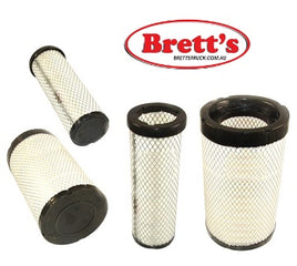 KA18236 AIR FILTER OUTER AND INNER SET FLEETGUARD AA2966 FLEETGUARD K2242PU FLEETGUARD PU2242