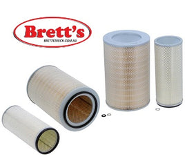 KA18275 AIR FILTER KIT OUTER AND INNER SET CHANGZHENG-HEAVY-DUT T3A9291109010 SINOTRUCK K3046INCURVATION44 WEICHAI-POWER 91121900661 WEICHAI-POWER AZ91121900661