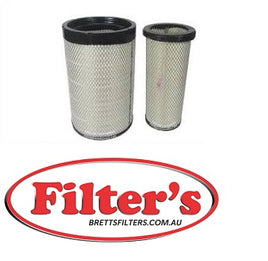 KA18287 AIR FILTER KIT OUTER AND INNER SET HIFI FLEETGUARD AF26595 + AF26596 AA9014000JX Fits for CAT CT360-8C Excavator