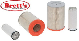 KA18433 AIR FILTER OUTER AND INNER SET LIUGONG CLG6618E