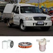 KIT6002 FILTER KIT MAZDA B2600 B SERIES CARBY  PETROL 2.6L 4 CYL  1987-1992 OIL FUEL AIR