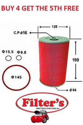 OE563J OIL FILTER ISUZU 10PC1 12PC1 O-1513 LF3816 O6160 1878103130 FO1609 1878103560 1132400280 1132400281