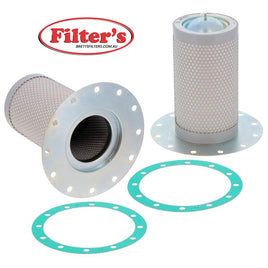 OT2433 AIR/OIL SEPARATOR FILTER AIR OIL HIFI MDF-SARL MDAOS8003 NOITECH NS000830 OXFIL SP3008 PRO-FILTERS DST1730A SF-FILTER DC3008 SF-FILTER SAO58760 TGFILTER 3170305