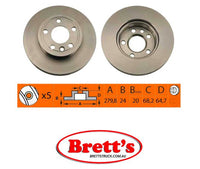 8DD355102-631 Front Brake Disc ROTOR VOLKSWAGEN EUROVAN / CARAVELLE IV Bus (70XB, 70XC, 7DB, 7DW), 09/90 - 04/03 EUROVAN IV Box (70XA), 07/90 - 04/03 TRANSPORTER Standard Passenger Van, 09/90 - 12/03 DR449 DBA449