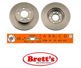 8DD355102-631 Front Brake Disc ROTOR VOLKSWAGEN EUROVAN / CARAVELLE IV Bus (70XB, 70XC, 7DB, 7DW), 09/90 - 04/03 EUROVAN IV Box (70XA), 07/90 - 04/03 TRANSPORTER Standard Passenger Van, 09/90 - 12/03 DR449 DBA449