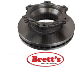 RN9203  REAR DISC ROTOR ISUZU ROTORS 293MM NPR75 2013- 8980288370 8982488980 43512.326 11541.033 PARTSPEEK