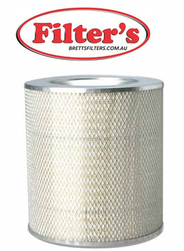 SA10358 AIR FILTER OUTER BALDWIN PA1920 CASE 672019C1 CASE 672019C2 DONALDSON P109726 DONALDSON P117327    DONALDSON P117404 DONALDSON P131332 FLEETGUARD AF408 FLEETGUARD AF408M Fram CA542