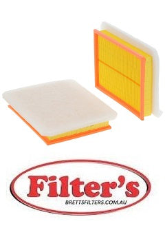 SA 5185 SA5185 AIR FILTER PRO-FILTERS FA2265, PURFLUX A1228, SF-FILTER PA761261, STEP-FILTERS AE32667, WIX WA9402,