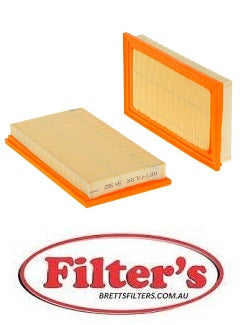 SA 562 SA562 AIR FILTER MANN C2547, MOTORCRAFT EFA391, MOTRIO 8671002479, PERMATIC FA1806, PUROLATOR A27982, SAVARA 92356217, SOFIMA S5310A, TECNOCAR A135, UFI 3090300,