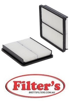 SA 8583 SA8583 AIR FILTER KIA 281132P100, KIA 281133R200, LUBER-FINER AF5185, MAHLE LX2957, MANN C28010, PURFLUX A1722, SAKURA A28600, SURE SFA6124, UFI 3072300, WIX 49450,