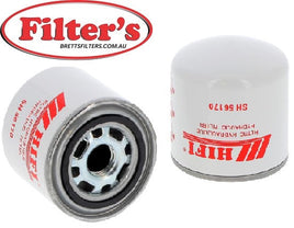 SH 56170 SH56170 HYD HYDRAULIC FILTER Baldwin BT346 BARRETO 03951 Donaldson P551204 Fleetguard HF6120 HASTINGS BT346 IMPREFIL IH5617 REXNORD 493308 SF-FILTER SPH94091 UNIFLUX-FILTERS XH166
