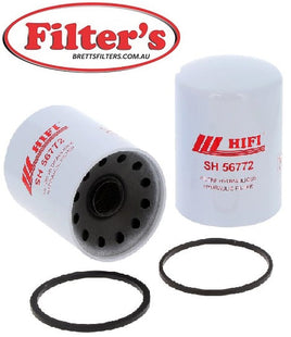 SH 56772 SH56772 HYD HYDRAULIC FILTER Baldwin BT8423 Donaldson P550275 Fleetguard HF6722 IKRON HEK4430155ASMS090B INGERSOLL-RAND 59879247 IOWA 70048148 LENZ CP1282100M50 LUBER-FINER LFH22005 MP-FILTRI CSG100M90A PRO-FILTERS DH064 SF-FILTER SPH94053