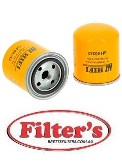 SH 60243 SH60243 HYD HYDRAULIC FILTER Hyundai XKCF00001, Hyundai XKCF00646, Hyundai XKCF1, MATCH 101FL1204, MATCH 12632, MATCH 2609688, WATSUN-FILTERS HX6369, WISMET WHS46018, Wix 57282,