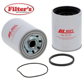 SN25157 FUEL WATER SEPARATOR FILTER  JOHN DEERE 9009 A PRECISON CUT , 9009A KOMATSU D 85 ESS-3 , D85ESS-3 HB 205-1 MO , HB205-1MO HB 215-1 LC MO , HB215-1LCMO PC 200-8 MO , PC200-8 PC 220-8 MO , PC220-8 PC 300-8 LC MO , PC300-8 PC 350-8 LC MO , PC350-8