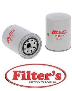SN 25242 SN25242 FUEL FILTER HIFI FOR NEW HOLLAND E50D ,  SAELEN GS / JAGUAR D GREEN SERIES,  SUNWARD SWE50UF ,
