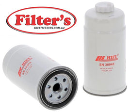 SN 30043 SN30043 FUEL FILTER HIFI BUY AT BRETTS TRUCK .COM.AU VETUS DIVERS VETUS RTBAF100