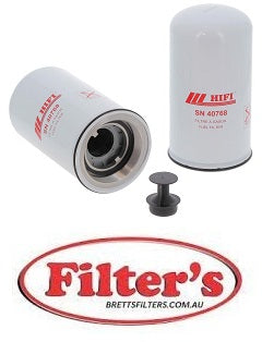 SN 40768 SN40768 FUEL FILTER CUMMINS 3689131 ,FLEETGUARD FF63010 ,JOHN DEERE RE574467,&nbsp; SANY 60330972 ,SF-FILTER SK48633,