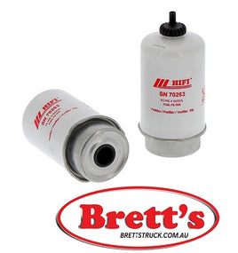 SN 70263 SN70263 FUEL FILTER HIFI BUY AT BRETTS TRUCK .COM.AU