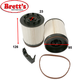 SN70567  FUEL FILTER  FORD Everest Jun 18~May 22 2.00 L EC T20DD0J FORD Ranger Jul 18~ 2.00 L TKE T20DD0J (213PS) WESFIL WCF377