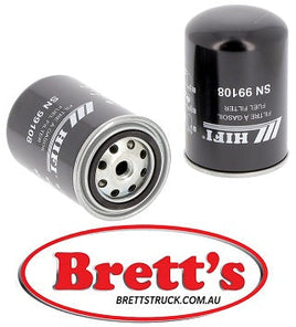 SN 99108 SN99108 FUEL FILTER BTP  SN99108 HIFI  SN 99108 01181245, 01182551, 1181245, 1182551, 6126DEUTZVOLVO, EN1208, EN1218, EN1338, 15020114, 1503094, FF5445, FF5709 , H17WK10, IF9108, 897010, 102608, 1000172882, MDF0019, D00150
