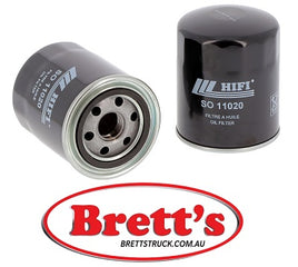 SO 11020 SO11020 OIL FILTER MITSUBISHI FD 25 FD 30.35 NEUSON 5000 6000 8000 P 8002 RAPID 507 EURO 2/3 GUSS EURO 3 GUSS