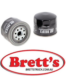 SO 11033 SO11033 OIL FILTER HIFI Fram PH5717, GUD Z277, HENGST H12W07, Honda 15400PDDE00, MAHLE OC312, MANN & HUMMEL W91426, PBR BC1310