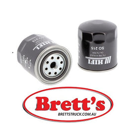 SO 215 SO215 OIL FILTER FOR RENAULT VI S110MIDLINER, S130MIDLINER, S150MIDLINER, S90