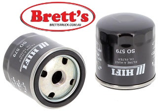 SO 579 SO579 OIL FILTER FOR FIAT CINQUECENTO0.9, CINQUECENTO0.9SPI, PA ...