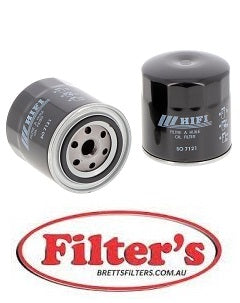 SO 7121 SO7121 OIL FILTER FOR VOLKSWAGEN VU/LT/LW TRANSPORTERII 1.7, TRANSPORTERII 1.,8, TRANSPORTERII 2.0,