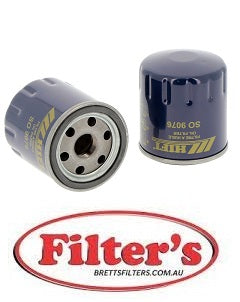 SO 9076 SO9076 OIL FILTER Ford 1812551 ,Ford 2128722 ,Ford BK2Q6714AA ,Ford BK2Q6714BA , MANN &amp; HUMMEL W7050 ,MANN &amp; HUMMEL W8027 ,MANN &amp; HUMMEL W9027 , MECAFILTER ELH4455 ,MECAFILTER ELH4465 ,MOTORCRAFT EJ6GA ,NAPA 407523 ,