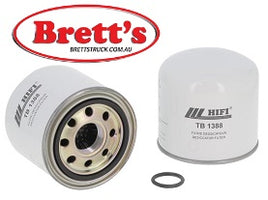 TB 1388 TB1388 DESICCATOR FILTER FOR DAF XF105.460, XF105.560, XF95.380, XF95.430, XF95.480, XF95.530