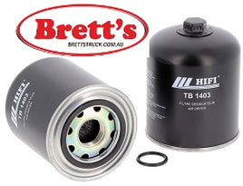 TB 1403 TB1403 DESICCATOR FILTER FOR DAF 530XFFT, 530XFFTG, 530XFFTM, 530XFFTN, 530XFFTP, 530XFFTR, 530XFFTS, 530XFFTT, 530XFII, 530XG/XG+, CFFTELECTRIC