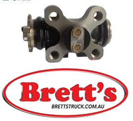 ZZZ WC23015R LH LEFT REARWARD REAR WHEEL CYLINDER MC511056 MC838509 FE0577 FE0577-Y  FK417 6D16 1989-1991   FK417 6D16 1991-1995   FK455 6D14 1986-1989 SINGLE SQUARE HEADLAMP      FM515 6D14 1985-1989     FM517