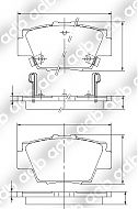 DB1207PM  DISC PAD SET  HONDA NSX COUPE 3.0 1991-05 DB1207 Honda NSX 1991 - 2005  Coupe 3.0  Honda NSX-T  May 1995 - 2005  Coupe 3.0   ADB1207