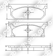 DB0402PM FRONT DISC PAD SET HOLDEN BARINA MB ML 1985 - 1989 SUZUKI Swift 1985 - 1988 ADB402 DB402 Holden   Barina   1985 - 1989   MB,ML Suzuki Swift 1985 - 1988 1.0, 1.3, 3& 5 Door (Disc / Drum)        Suzuki   Swift   1985 - 1988