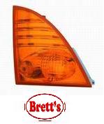 15420.105A RH FRONT AMBER BLINKER PRO 03- 81510-2120 81510-2081 HINO RANGER PRO FRONT FLASHER LIGHT FB4J RANGER PRO 4 J05C 2003-2008 FC4J RANGER PRO 5 J05C 2003-2008 FD1J RANGER PRO 6 J08C 2003-2008