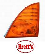 15420.106A LH FRONT AMBER BLINKER PRO 2003- 81520-E0060 81520-1970 HINO RANGER PRO FRONT FLASHER LIGHT  FB4J RANGER PRO 4 J05C 2003-2008 FC4J RANGER PRO 5 J05C 2003-2008 FD1J RANGER PRO 6 J08C 2003-2008