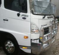 15420.105C RH FRONT OPTION WHITE CLEAR BLINKER PRO 2003- HINO RANGER PRO FRONT FLASHER LIGHT FB4J RANGER PRO 4 J05C 2003-2008 FC4J RANGER PRO 5 J05C 2003-2008 FD1J RANGER PRO 6 J08C 2003-2008 LOOKS GOOD WITH CHROME GRILLE OPTION