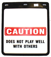 MUD9001  CAUTION DOES NOT PLAY WELL WITH OTHERS 10" X 9" 250MM X 230MM MUDFLAP   DROP X  WIDTH UTE TRAILER BOAT MUDFLAP MUD FLAP MUD FLAPS MUDFLAPS  TRUCK CARAVAN 4WD 4X4 AUSSIE TRU BLU OZZIE