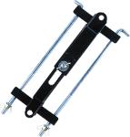 BHS4 BATTERY HOLD DOWN KIT  5"-7" 125-175MM ADJUSTABLE METAL CLAMP WTH 10" 250MM J HOOK BOLTS