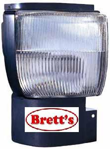 15420.090 RH FRONT PARK LAMP BESIDE HEADLAMP MKB LKC PKC MKB210 NISSAN UD PKC212 RIGHT HAND CLEAR LAMP  SUIT  UD LK MK PK MODELS  1995-2008  LK185 LKC210   LK235 LKC210  LK245 LKC215    MK180 MKB210    MK185 MKB210